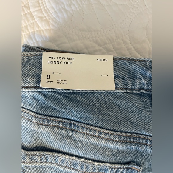 ‘90s low-rise skinny kick jean American Eagle Brand New - Picture 4 of 5